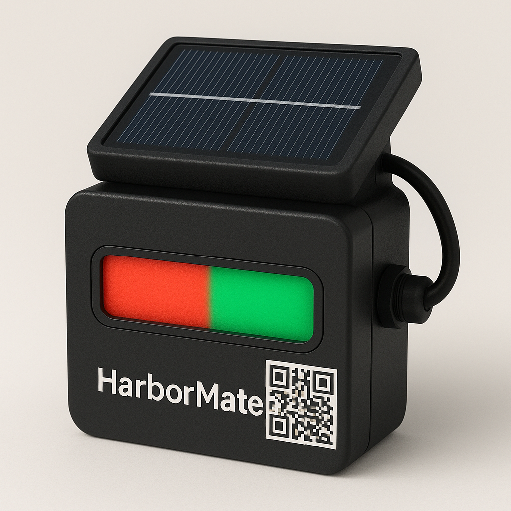 HarborMate enhed monteret ved kaj